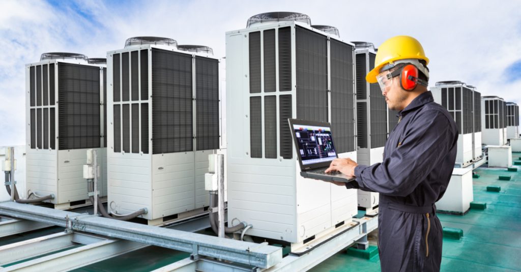 unité de chauffage et climatisation commercial